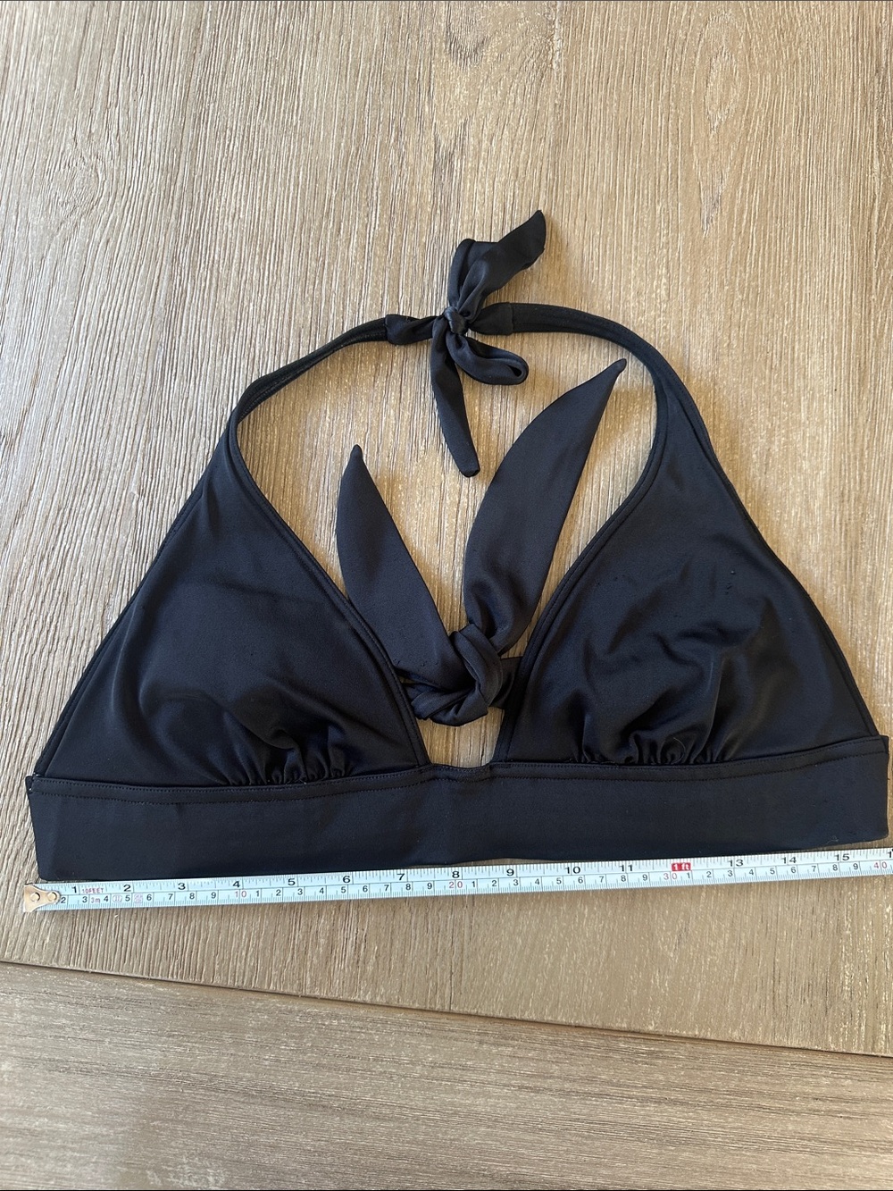 Victoria’s Secret Black Halter Bikini Top